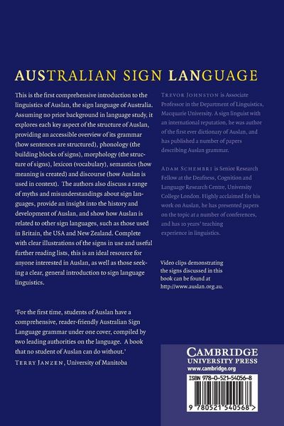 Produktbild: Australian Sign Language (Auslan)