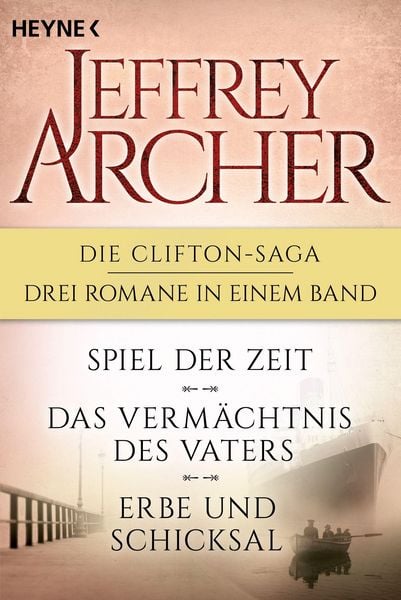Produktbild: Die Clifton-Saga 1-3: Spiel der Zeit/Das Verm&auml;chtnis des Vaters/Erbe und Schicksal
