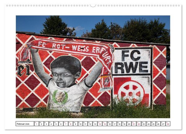 Produktbild: Erfurt (hochwertiger Premium Wandkalender 2026 DIN A2 quer), Kunstdruck in Hochglanz