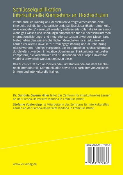 Produktbild: Schl&uuml;sselqualifikation Interkulturelle Kompetenz an Hochschulen