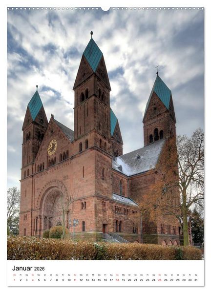 Produktbild: Bad Homburg 2026 von Petrus Bodenstaff (Wandkalender 2026 DIN A2 hoch), CALVENDO Monatskalender