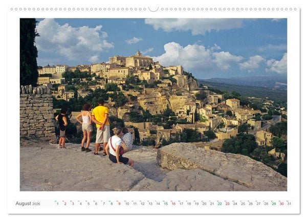 Produktbild: Farbenfrohe Provence (Wandkalender 2026 DIN A2 quer), CALVENDO Monatskalender