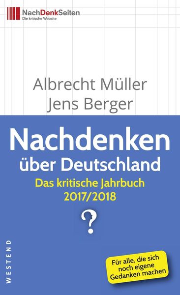 Produktbild: Nachdenken &uuml;ber Deutschland