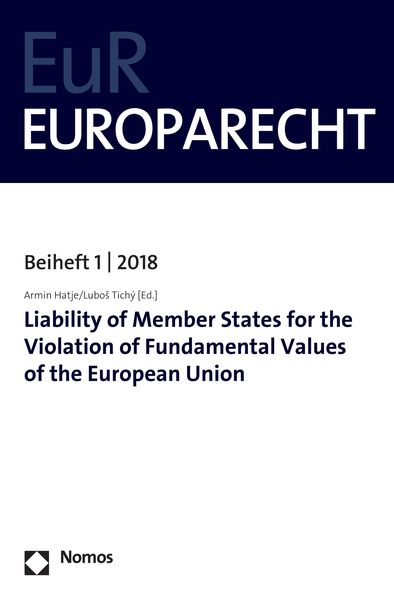 Produktbild: Liability of Member States for the Violation of Fundamental Values of the European Union
