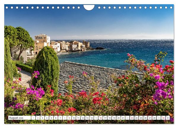 Produktbild: Korsika - Bastia und das Cap Corse (Wandkalender 2026 DIN A4 quer), CALVENDO Monatskalender