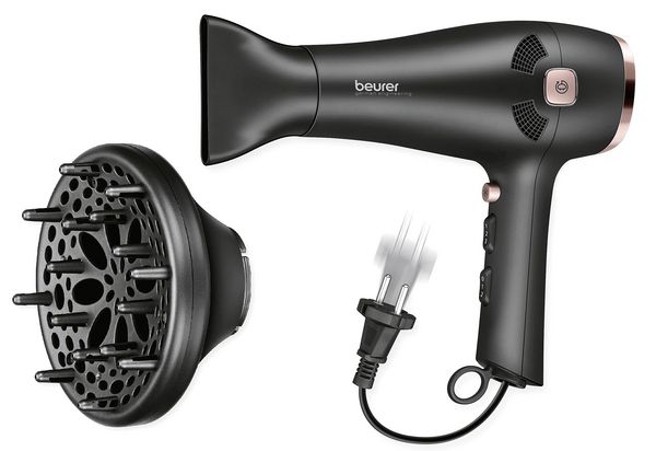 Produktbild: Beurer Haartrockner HC 55 mit 2 Auf&auml;tzen Haartrockner HC 55 mit 2 Auf&auml;tzen