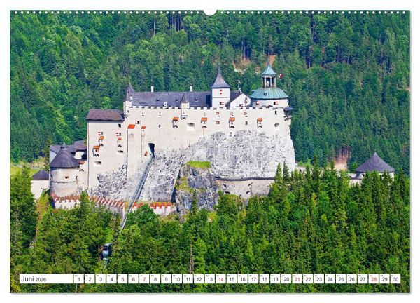 Produktbild: Die Festung Hohenwerfen (Wandkalender 2026 DIN A2 quer), CALVENDO Monatskalender