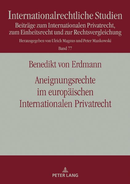 Produktbild: Aneignungsrechte im europ&auml;ischen Internationalen Privatrecht