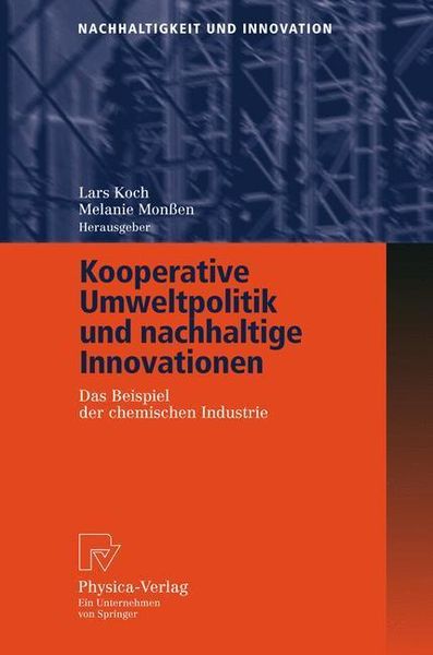 Produktbild: Kooperative Umweltpolitik und nachhaltige Innovationen