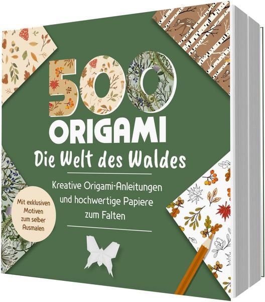 Produktbild: 500x Origami &ndash; ganz einfach: Die Welt des Waldes