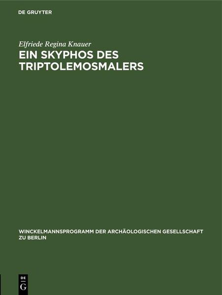 Produktbild: Ein Skyphos des Triptolemosmalers