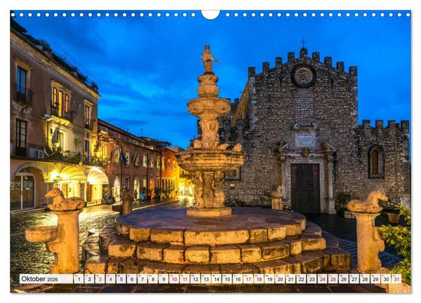 Produktbild: Sizilien - Taormina (Wandkalender 2026 DIN A3 quer), CALVENDO Monatskalender