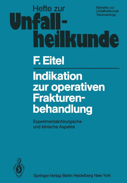 Produktbild: Indikation zur operativen Frakturenbehandlung