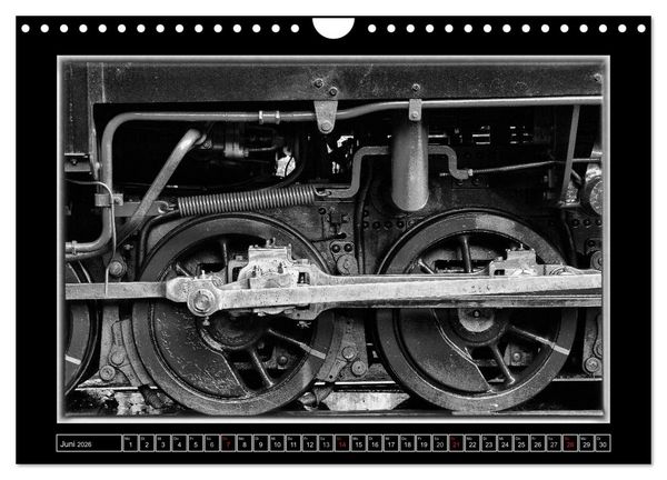 Produktbild: Unter Dampf - Mit der Pre&szlig;nitztalbahn durchs Erzgebirge (Wandkalender 2026 DIN A4 quer), CALVENDO Monatskalender