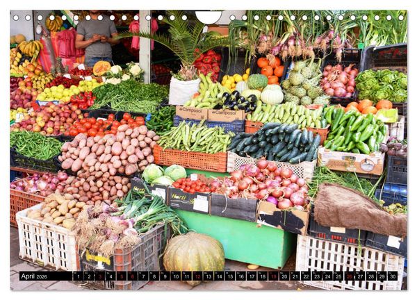 Produktbild: Exotische M&auml;rkte (Wandkalender 2026 DIN A4 quer), CALVENDO Monatskalender