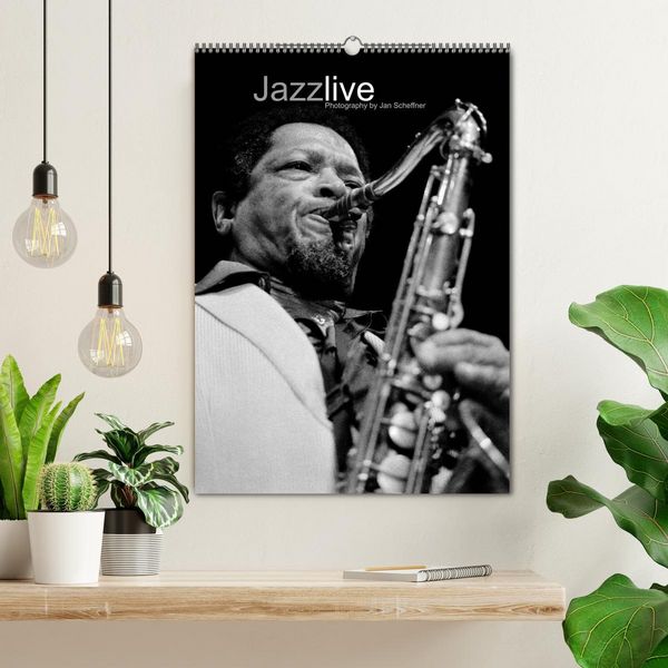 Produktbild: Jazz live (Wandkalender 2026 DIN A2 hoch), CALVENDO Monatskalender