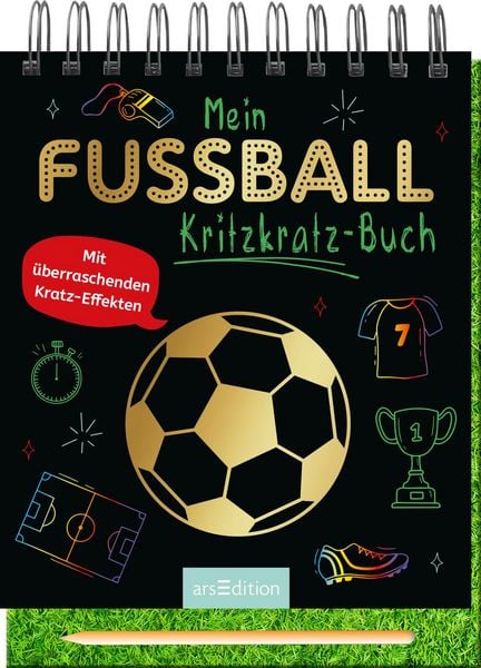 Produktbild: Mein Fu&szlig;ball-Kritzkratz-Buch