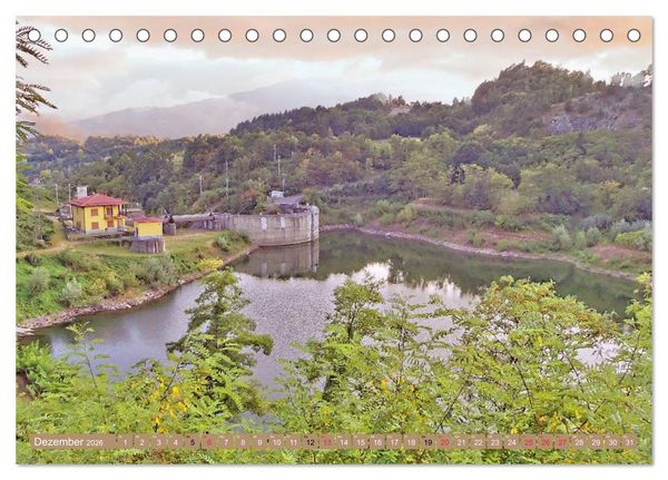 Produktbild: Garfagnana, Impressionen aus dem Norden der Toskana (Tischkalender 2026 DIN A5 quer), CALVENDO Monatskalender