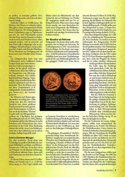 Produktbild: Sonderheft Gold & Silber