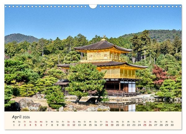 Produktbild: Japan - Traditon und Moderne (Wandkalender 2026 DIN A3 quer), CALVENDO Monatskalender