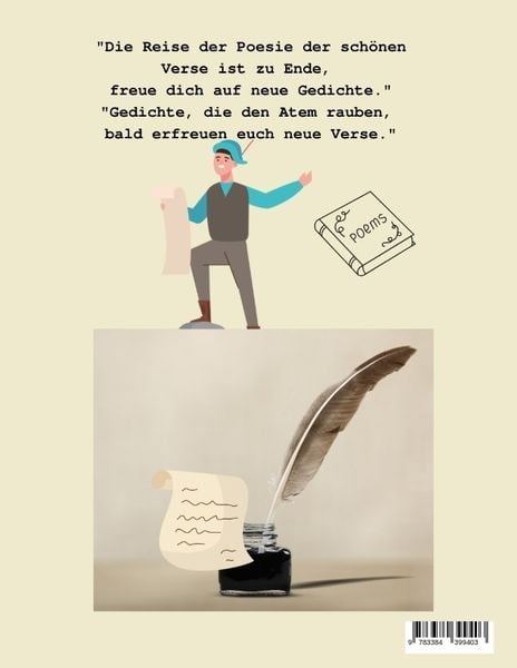Produktbild: &bdquo;Zauberhafte Verse: Poesie f&uuml;r die Seele&ldquo; Poetische Reise: Gedichte der Freude.