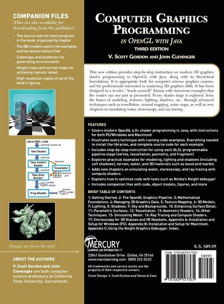 Produktbild: Computer Graphics Programming in OpenGL with Java