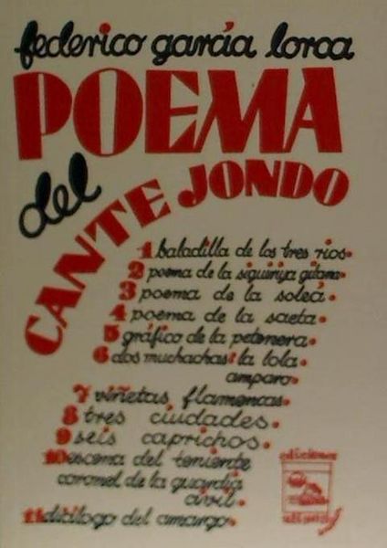 Produktbild: Poema del cante jondo