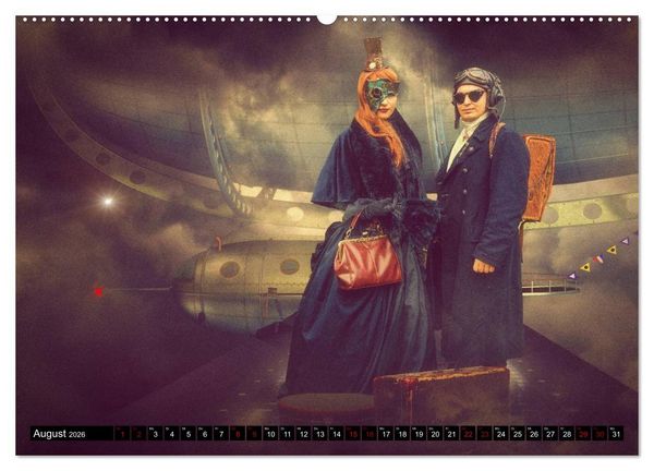 Produktbild: Steampunks (hochwertiger Premium Wandkalender 2026 DIN A2 quer), Kunstdruck in Hochglanz