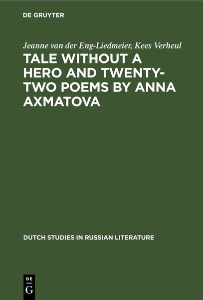 Produktbild: Tale without a Hero and Twenty-Two Poems by Anna Axmatova