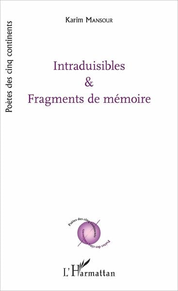 Produktbild: Intraduisibles et fragments de m&eacute;moire