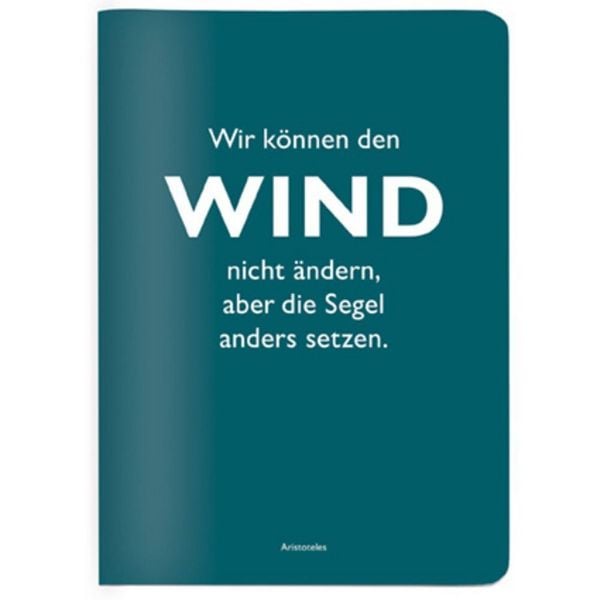 Produktbild: Hefte A6 Zitat Aristoteles, Wind