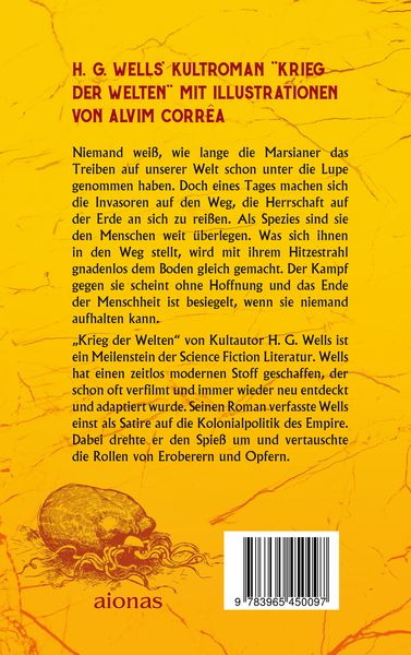 Krieg der Welten. H. G. Wells (Illustrierte Ausgabe)