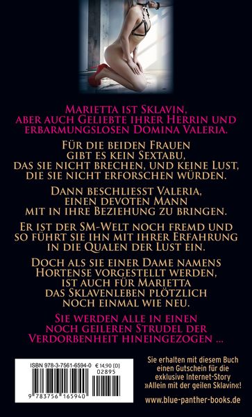 Marietta - Geliebtes Sklavenmädchen | Erotischer SM-Roman