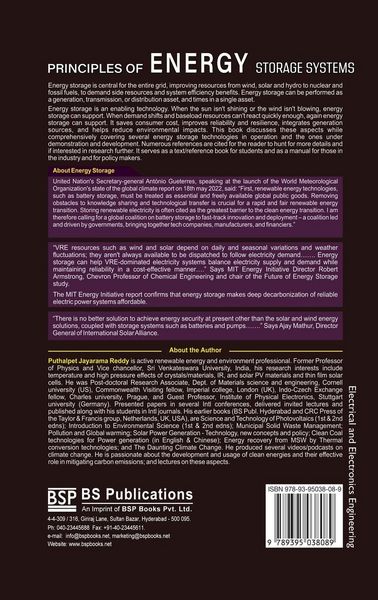 Produktbild: Principles of Energy Storage Systems