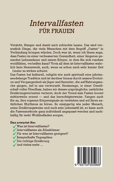 Produktbild: Intervallfasten f&uuml;r Frauen: Wie Sie mit intermittierendem Fasten ganz einfach, g