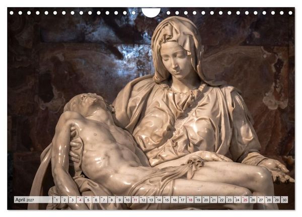 Produktbild: San Pietro - Petersplatz und Petersdom (Wandkalender 2027 DIN A4 quer), CALVENDO Monatskalender