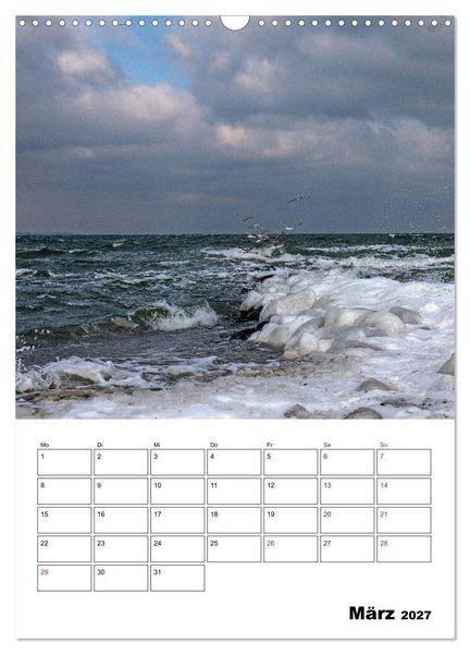 Produktbild: Ostsee. Urlaubsfeeling pur (Wandkalender 2027 DIN A3 hoch), CALVENDO Monatskalender