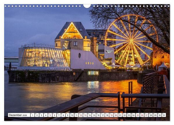 Produktbild: Urbane Impressionen: Domstadt K&ouml;ln - Lebensgef&uuml;hl am Rhein (Wandkalender 2026 DIN A3 quer), CALVENDO Monatskalender