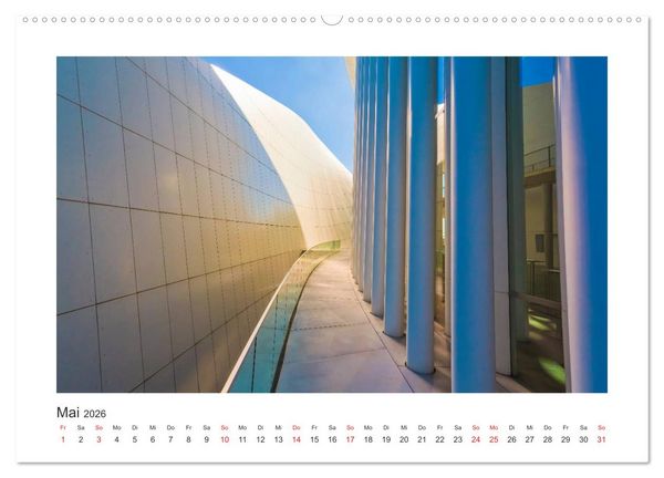 Produktbild: LUXEMBURG Stadt der Kontraste (hochwertiger Premium Wandkalender 2026 DIN A2 quer), Kunstdruck in Hochglanz