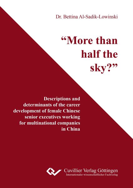 Produktbild: “More than half the sky?”