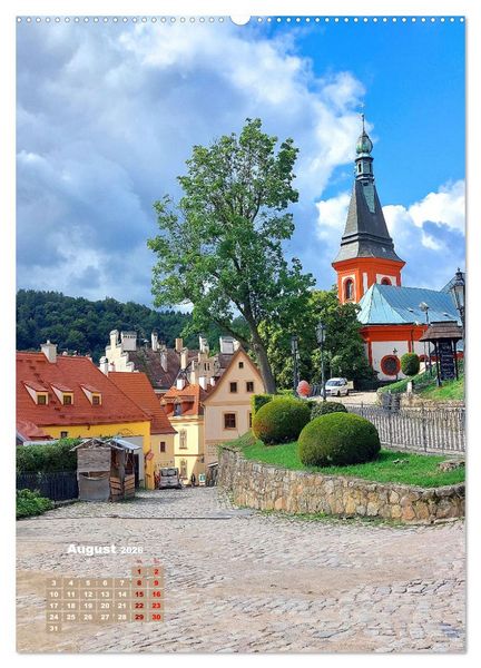 Produktbild: Loket - Idyllisches St&auml;dtchen in Tschechien (Wandkalender 2026 DIN A2 hoch), CALVENDO Monatskalender