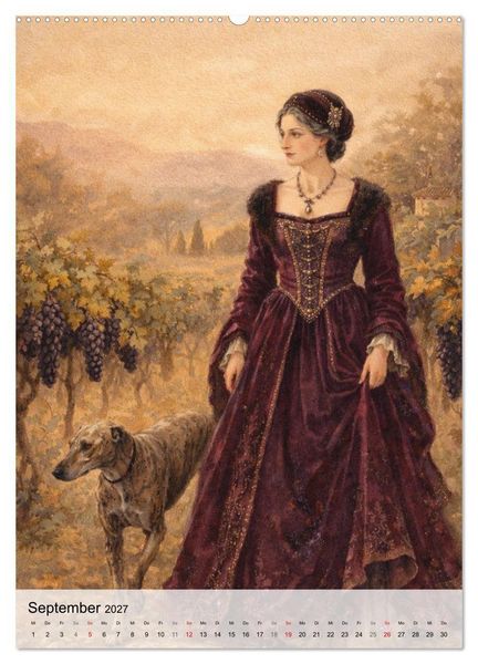 Produktbild: Glanz der Renaissance (hochwertiger Premium Wandkalender 2027 DIN A2 hoch), Kunstdruck in Hochglanz