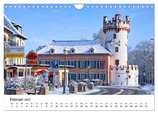 Produktbild: R&uuml;desheim im Licht der Jahreszeiten (Wandkalender 2027 DIN A4 quer), CALVENDO Monatskalender