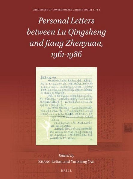 Produktbild: Personal Letters Between Lu Qingsheng and Jiang Zhenyuan, 1961-1986