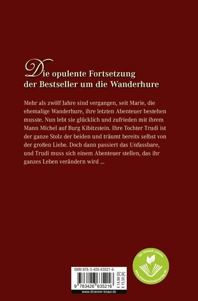 Produktbild: Die Tochter der Wanderhure (Band 4)