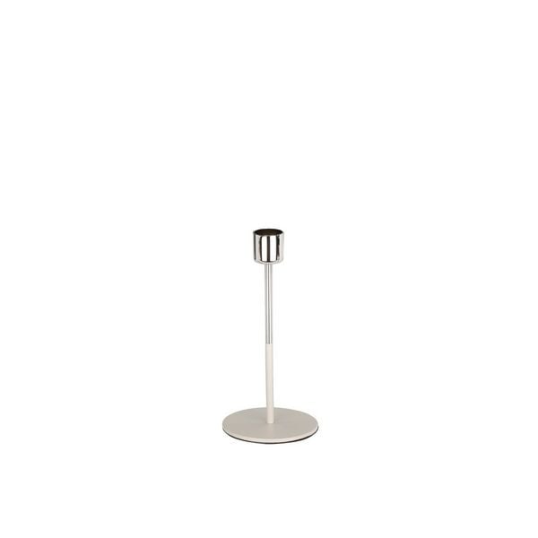 Produktbild: Kerzenhalter silber 17cm aus Metall