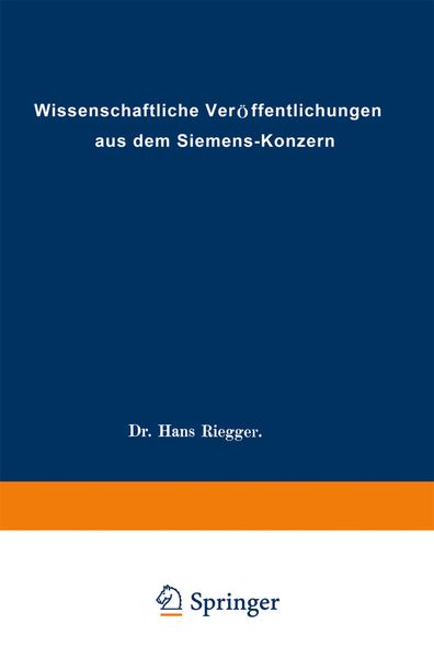 Produktbild: Wissenschaftliche Ver&ouml;ffentlichungen aus dem Siemens-Konzern