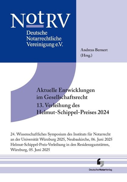 Produktbild: Aktuelle Entwicklungen im Gesellschaftsrecht