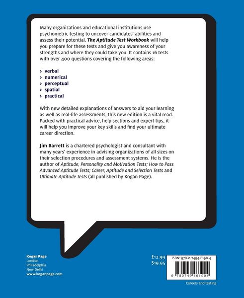 Produktbild: The Aptitude Test Workbook