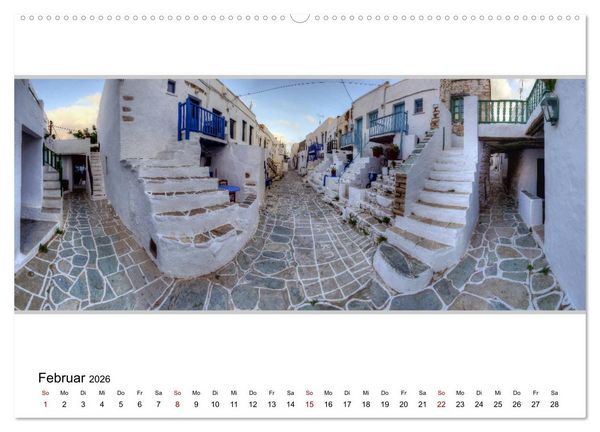 Produktbild: KYKLADEN Dem Licht ganz nah (hochwertiger Premium Wandkalender 2026 DIN A2 quer), Kunstdruck in Hochglanz